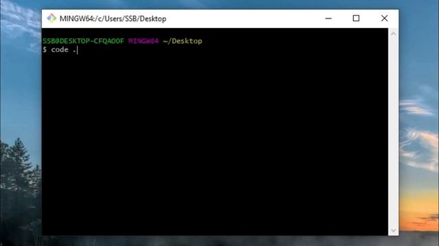 vs code editor open with git bash смотреть онлайн