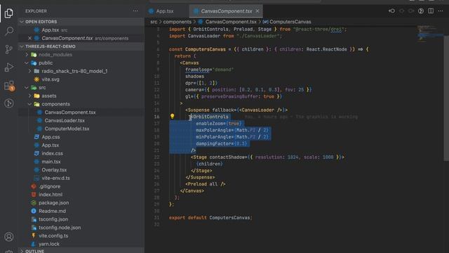 How to use ThreeJS with ReactJS смотреть онлайн
