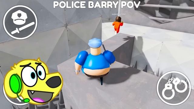 PLAY AS BARRY in Roblox Barry's Prison Run OBBY (INSANE CHALLENGE) смотреть онлайн