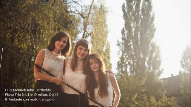 Trio Rêverie I F. Mendelssohn Bartholdy: Piano trio No.1 in D minor - II. movement смотреть онлайн