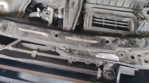 Honda Civic X (10) замена радиатора кондиционера без снятия бампера