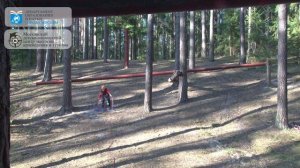 Преодоление навесной переправы с восстановлением и наведением перил