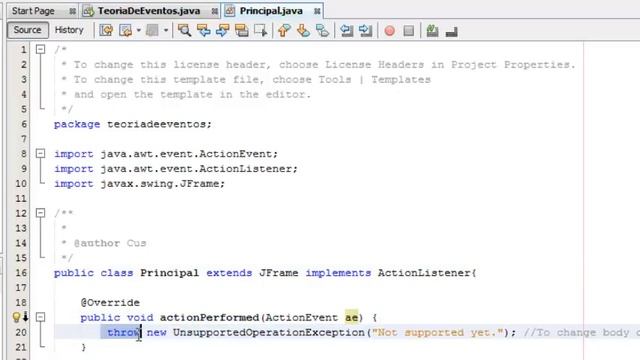 29 eventos, listener y actionlistener en java смотреть онлайн