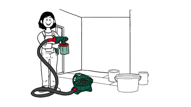 Bosch Farbsprühsysteme: PFS 5000 E смотреть онлайн