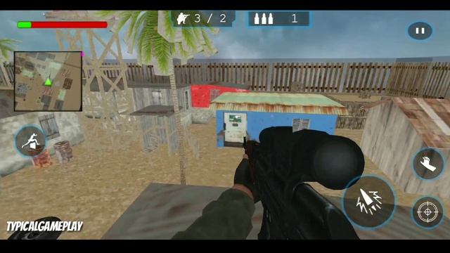Hero Anti-Terrorist Army Attack Frontier Mission #2 : Android Gameplay FHD смотреть онлайн