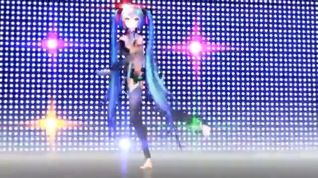 MMD Hatsune Miku Append Galaxias смотреть онлайн