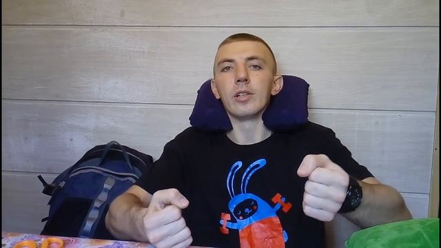 Надувная подушка под голову для длительных поездок за 60 рублей!!! Inflatable pillow смотреть онлайн