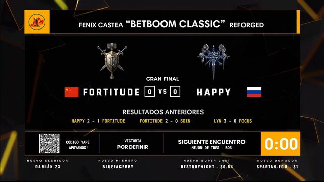 🔴EN VIVO | HAPPY vs FORTITUDE | BETBOOM TORNEO смотреть онлайн