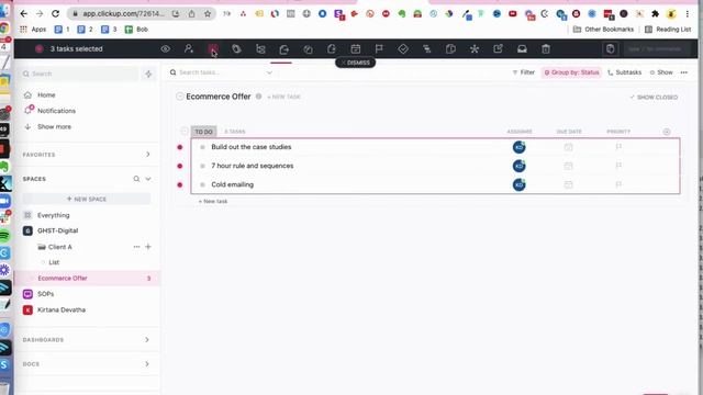 ClickUp - Status Update - How to Change Status | Remote Systems Integrator | Kirtana Devatha смотреть онлайн