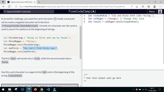 JavaScript - Regular Expressions - Full Stack Development - Class 58 смотреть онлайн