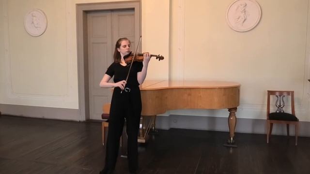 E. Ysaÿe - Sonata Nr. 5 - 2. Mvt, „Danse Rustique“ (Emilija Kortus) смотреть онлайн