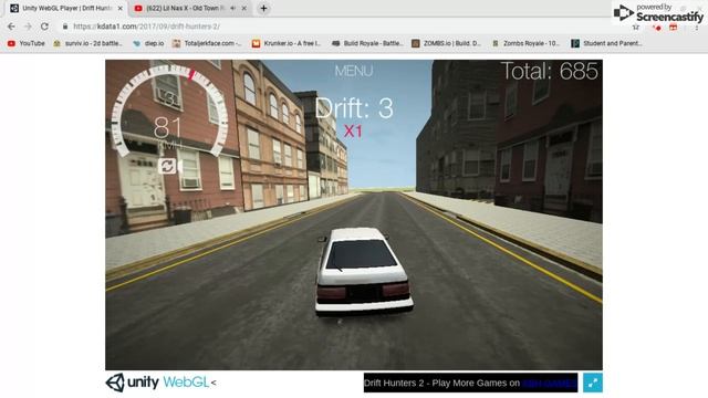 playing drift hunters fun game смотреть онлайн
