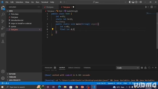 What are Variables in Java | Local , instance and static variable | Full Explanation | The Debugger смотреть онлайн