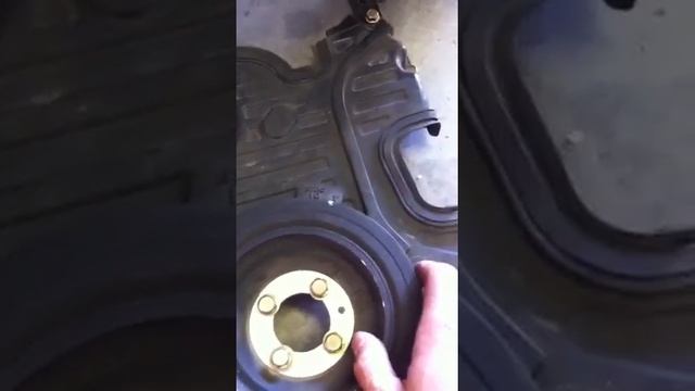 04 Mitsubishi galant timing belt change pt 1 смотреть онлайн