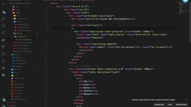 #9 Laravel 8 & Livewire [projet réel de A-Z] : Gestion des habilitations partie 1 смотреть онлайн