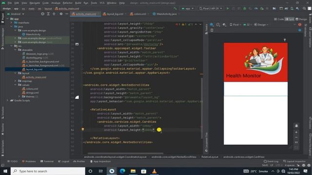 Collapsing Toolbar in Android Studio | Collapsing Toolbar UI/UX design android studio | 2022 смотреть онлайн