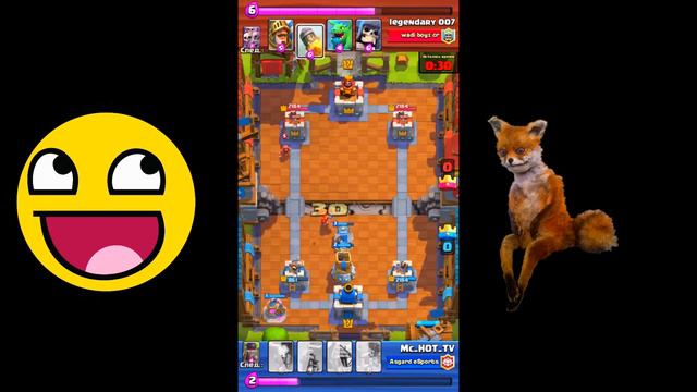 СМЕШНЫЕ МОМЕНТЫ В Clash Royal !!! смотреть онлайн