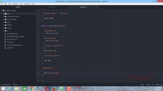How to make Bootstrap Jumbotron - tutorial part 2 смотреть онлайн