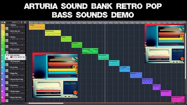 Arturia Retro Pop Bass Sounds Only Sound Bank Demo смотреть онлайн