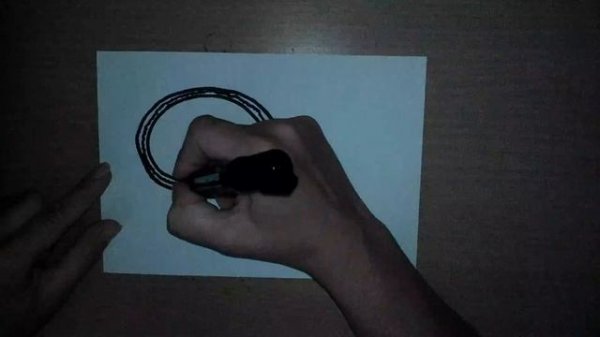 CÓMO DIBUJAR UNA LUPA /WIE MAN EINE LUPE ZEICHNET /HOW TO DRAW A LOUPE /확대경을 그리는 방법