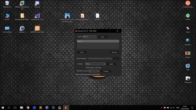 Getting Over It Cheats/Hack - Checkpoint, Gravity, Golden Pot