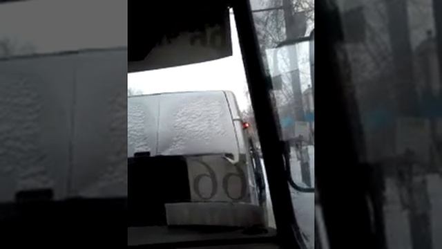 Поездка на автобусе ПАЗ. Маршрут 66 г. Челябинск смотреть онлайн