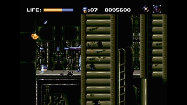 Sega Mega Drive 2 (Smd) 16-bit Robocop Versus The Terminator Stage 7