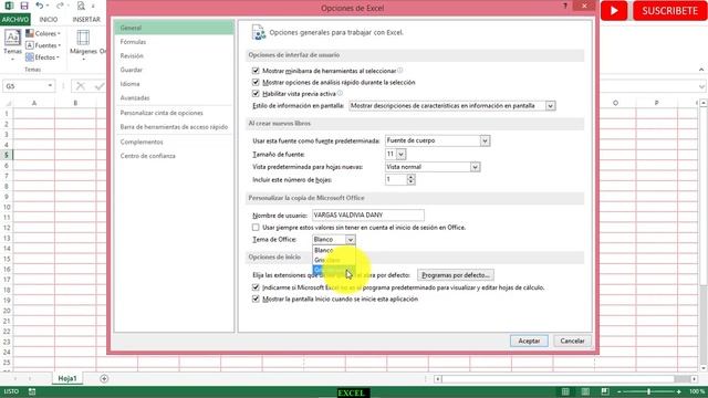 Como cambiar COLOR de Cuadricula en EXCEL y Tema o Interfaz de Excel a modo Oscuro смотреть онлайн