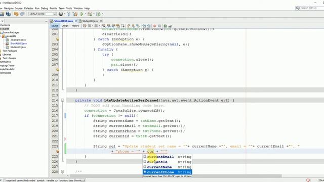 Java Gui 06: Update Data in SQLite Database from JFrame смотреть онлайн