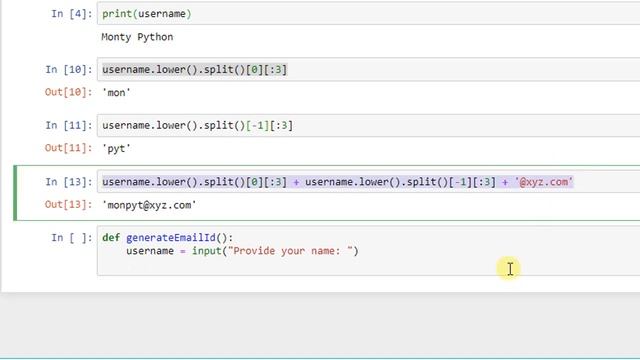Working with Strings in python - Problem and Solution смотреть онлайн