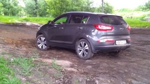 Работа 4wd Kia sportage 3