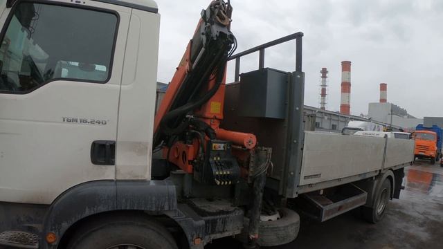 КМУ Palfinger PK15500A. Увеличить вылет стрелы? - легко! смотреть онлайн