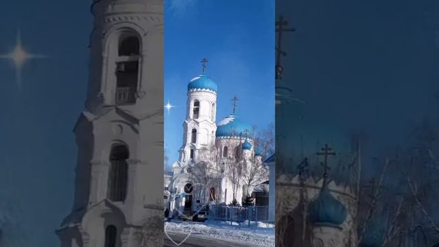 Колокольный звон Успенского кафедрального собора гор. Бийска 12.02.2022 смотреть онлайн