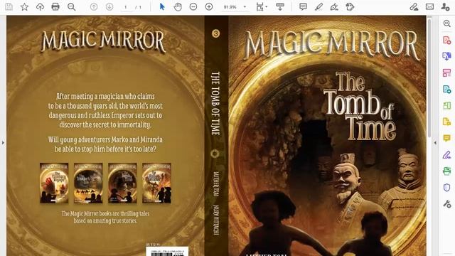 Magic Mirror Series: The Tomb of Time, Chapter 9, by Luther Tsai and Nury Vittachi, Reycraft Books смотреть онлайн