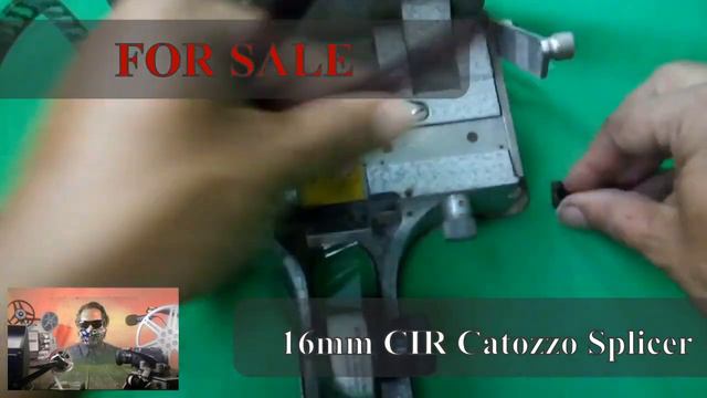 Working Professional CIR CATOZZO 16MM FILM SPLICER Nice! Works! смотреть онлайн