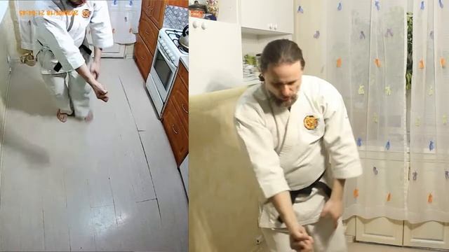 №29 Год без Дэвида Эирза. Изучаем Санкаджо. Сенсей Тида, раскажет работе уке в Шихонагэ. Отжимаемся смотреть онлайн