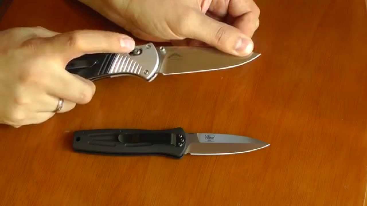 Benchmade 3550 Pardue, Auto. Первые впечатления.