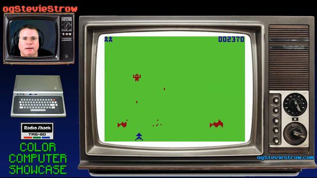 Space Assault - 1981 - TRS-80 Color Computer Cartridge смотреть онлайн