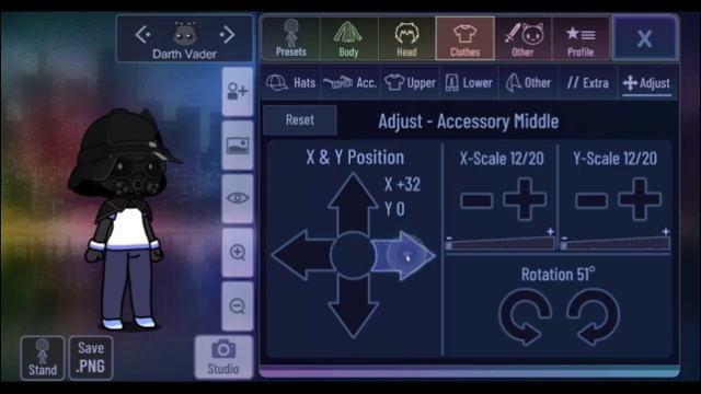 Gacha Club character - DARTH VADER guide смотреть онлайн