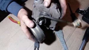 Гидравлика на минитрактор #1  Муфта от кондиционера на НШ-10