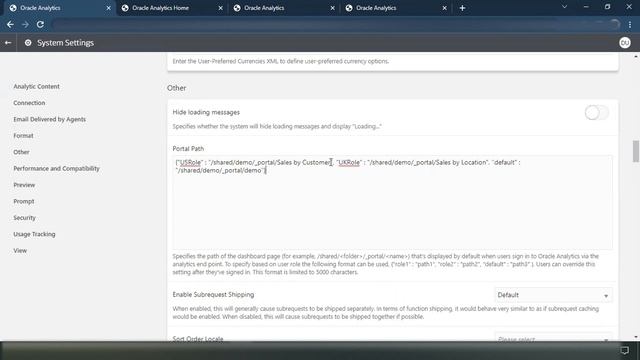 Setting up Role Based Landing Page in Oracle Analytics смотреть онлайн