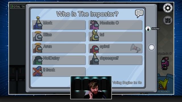 RQ Streams... "In-Character" Magnus Among Us! (The Wrap Party Part 1) смотреть онлайн