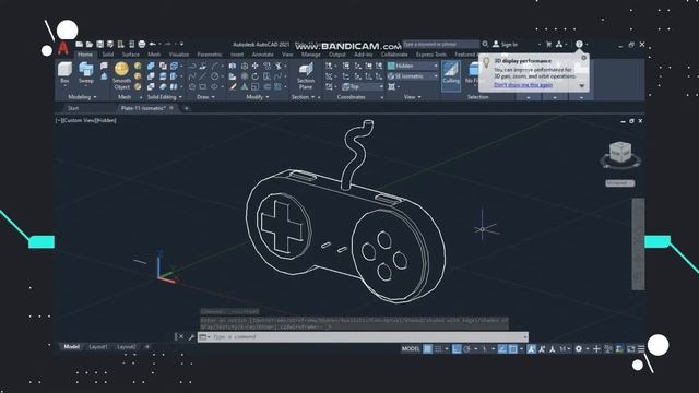 Designing 3D Figure in AutoCAD 2021: Course Challenge смотреть онлайн