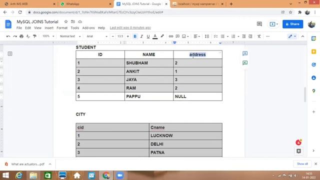 Inner Join in SQL /MySQL wamp server | MySQL SQL Inner Join concept in hindi| #php #mysql #ohas смотреть онлайн