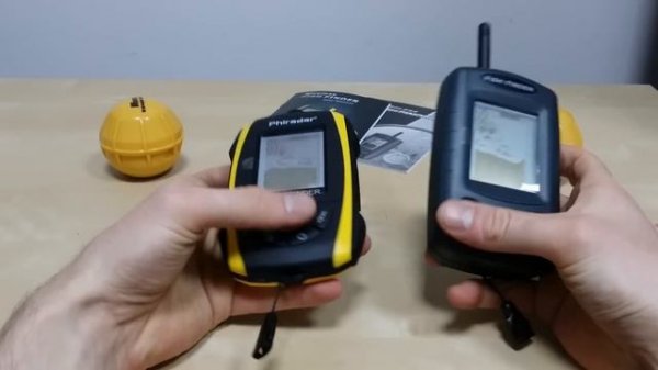 Fish Finder FF268w i FF168w Porównanie