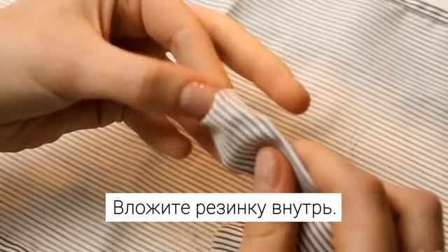 ДЕТСКАЯ КОСЫНКА ЗА 4 МИНУТЫ | Как сшить косынку на резинке смотреть онлайн