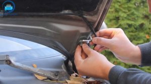 Установка амортизаторов капота на Daewoo Lanos / Дэу Ланос