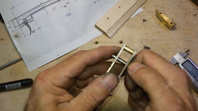 Спусковой механизм для подводного арбалета удлинённый.Gatillo para una Ballesta submarina. смотреть онлайн