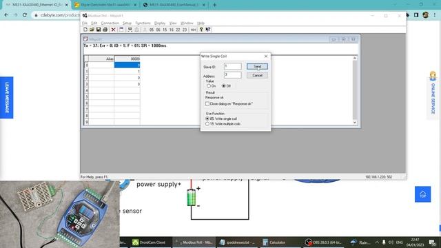 RemoteIO and Modbus serial-TCP gateway: read serial Modbus devices over TCP смотреть онлайн