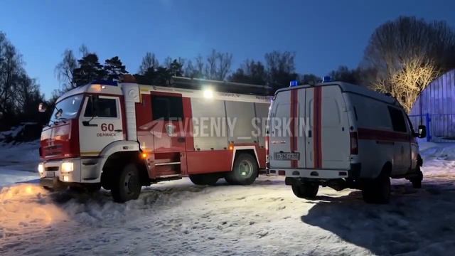 В Обнинске пятеро подростков провалились под лёд